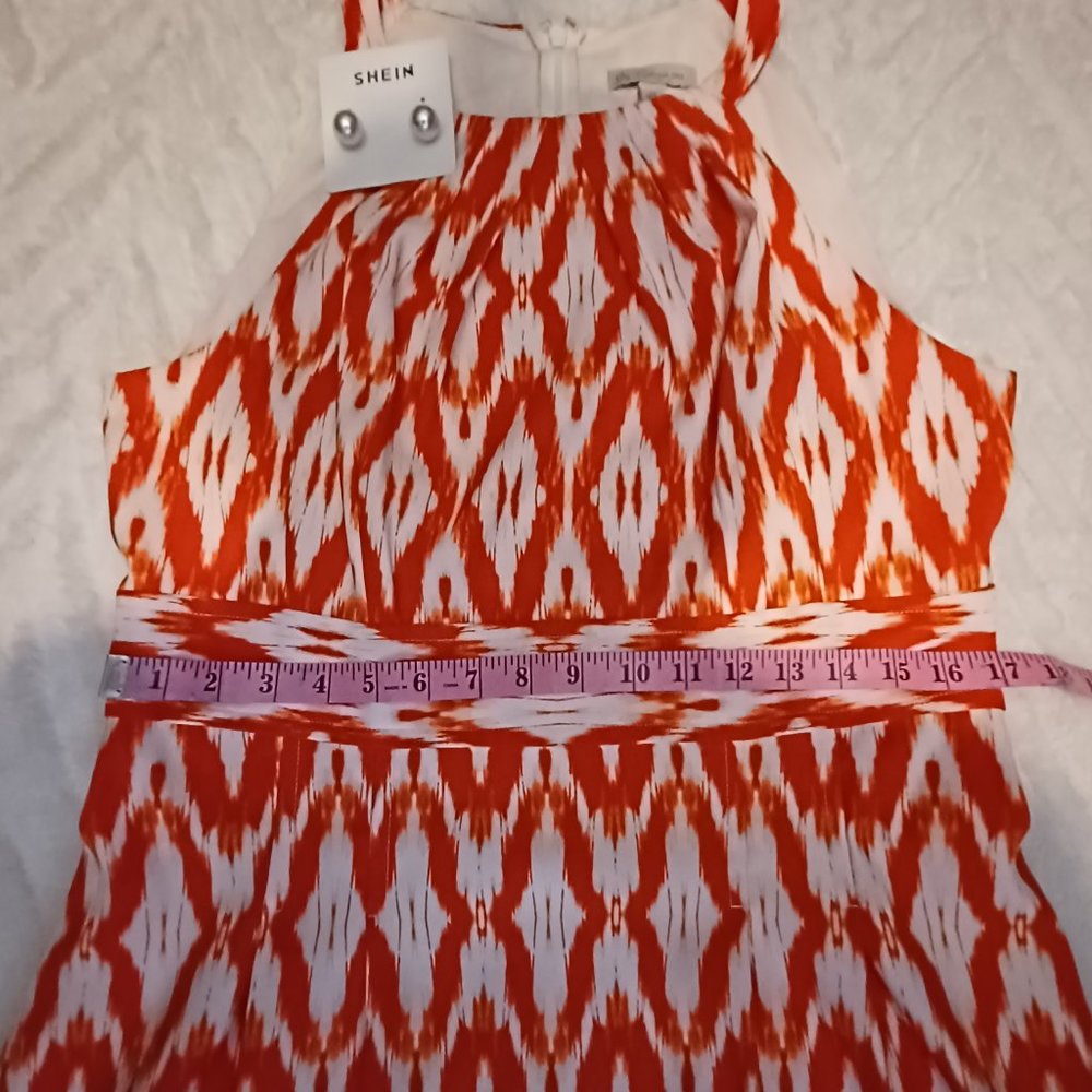 BEAUTIFUL CORAL SPRING/SUMMER DRESS - Picture 5 of 5